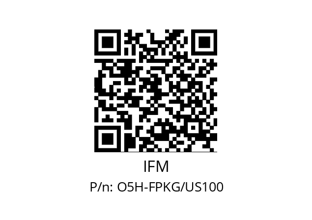   IFM O5H-FPKG/US100