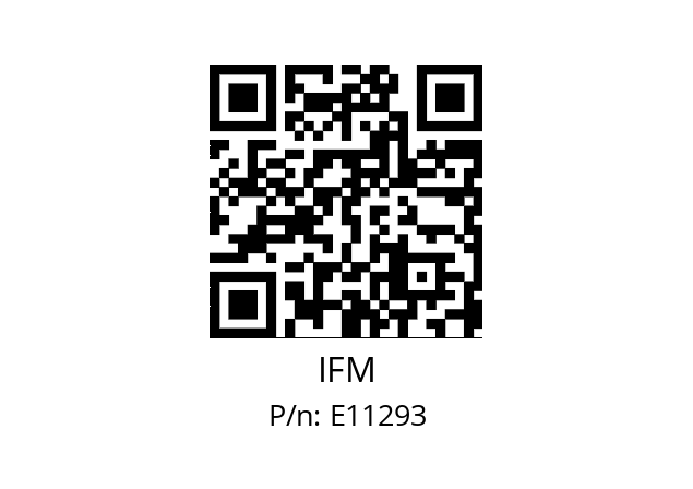   IFM Е11293