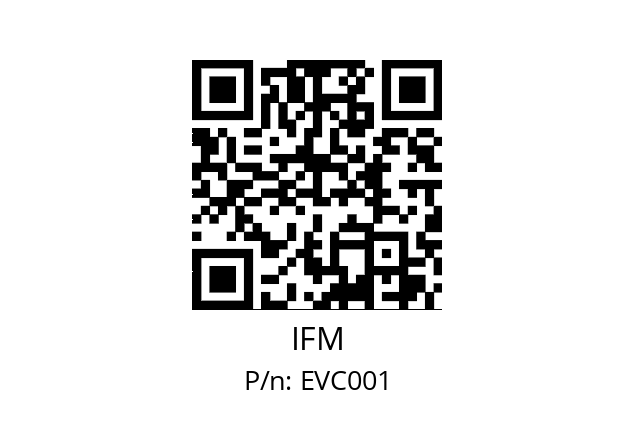   IFM ЕVС001