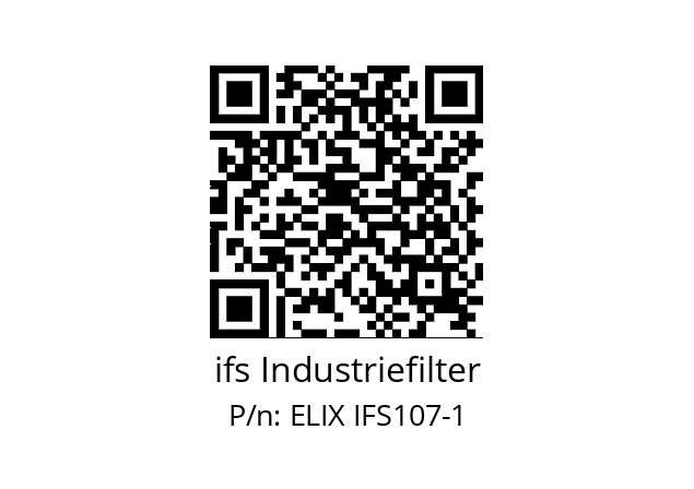   ifs Industriefilter ELIX IFS107-1