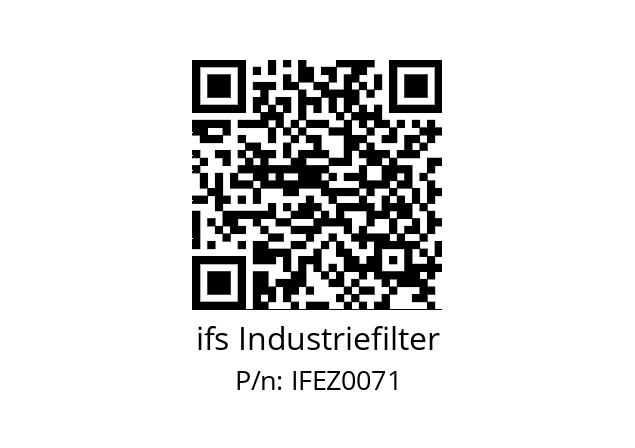   ifs Industriefilter IFEZ0071