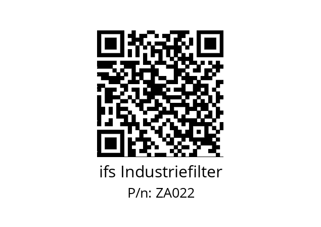   ifs Industriefilter ZA022