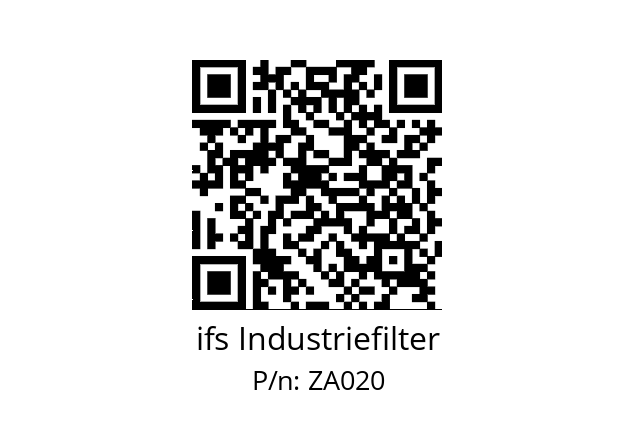   ifs Industriefilter ZA020