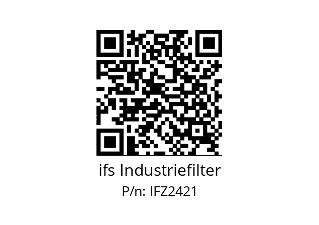   ifs Industriefilter IFZ2421