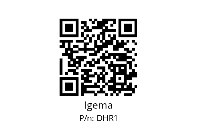   Igema DHR1