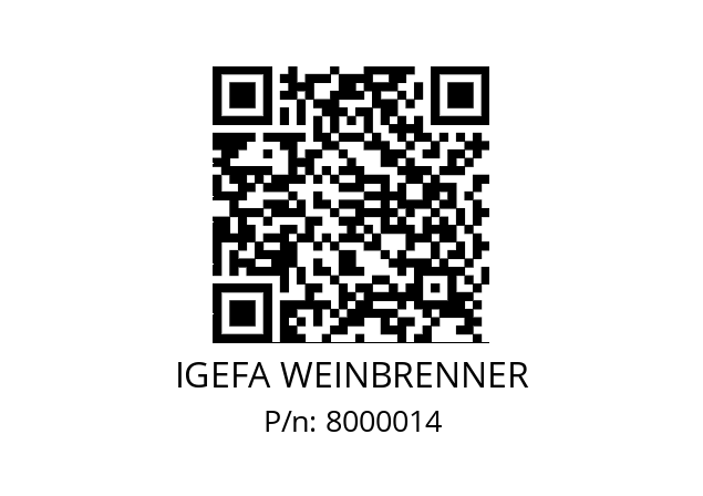   IGEFA WEINBRENNER 8000014