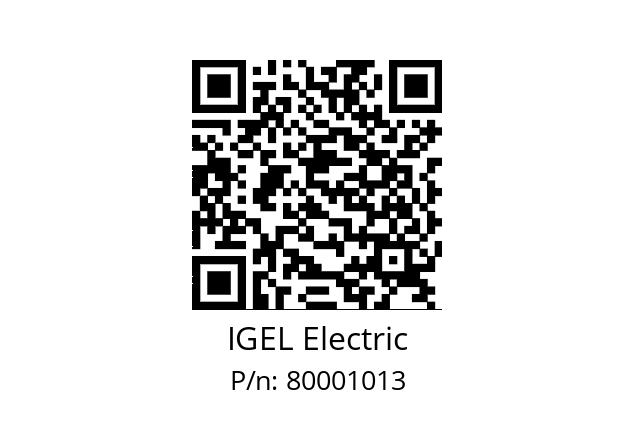   IGEL Electric 80001013