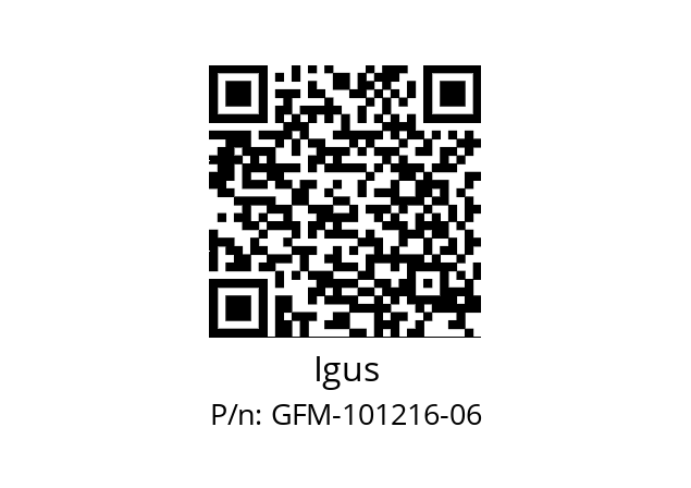   Igus GFM-101216-06