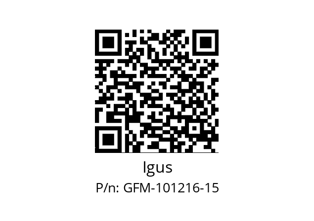   Igus GFM-101216-15