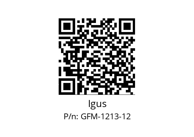   Igus GFM-1213-12