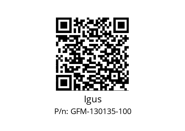   Igus GFM-130135-100