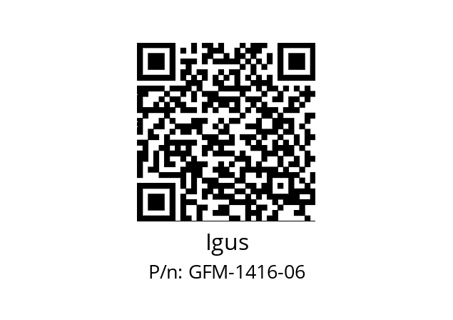   Igus GFM-1416-06