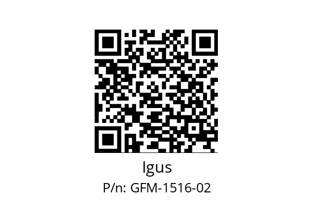   Igus GFM-1516-02