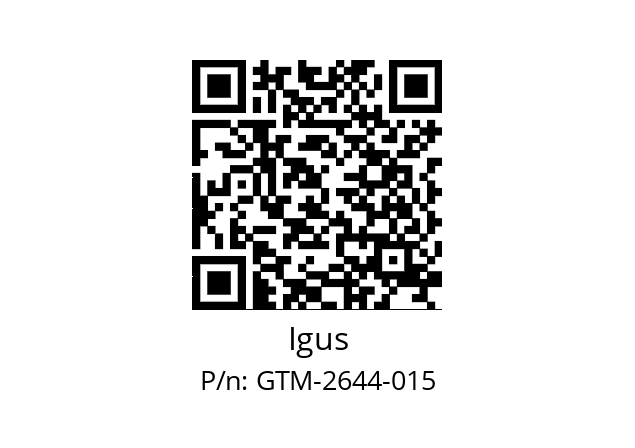   Igus GTM-2644-015