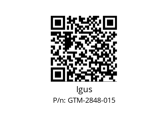   Igus GTM-2848-015