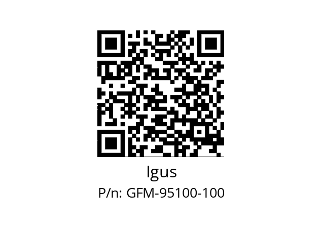   Igus GFM-95100-100