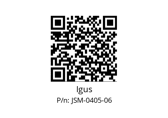   Igus JSM-0405-06