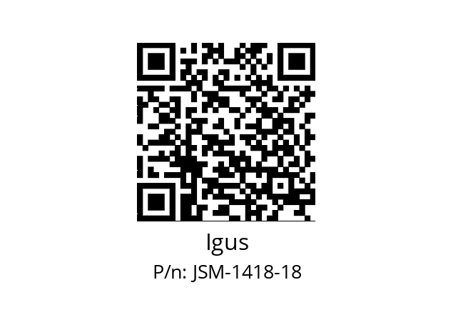   Igus JSM-1418-18