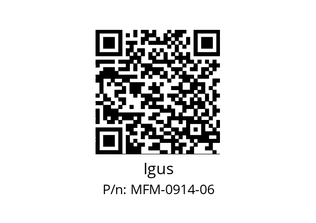   Igus MFM-0914-06