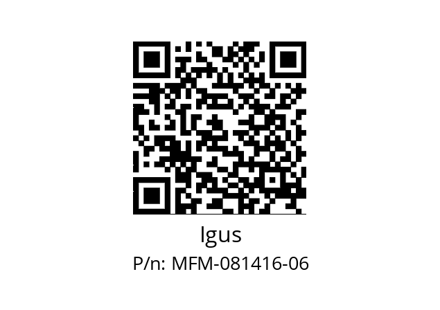   Igus MFM-081416-06