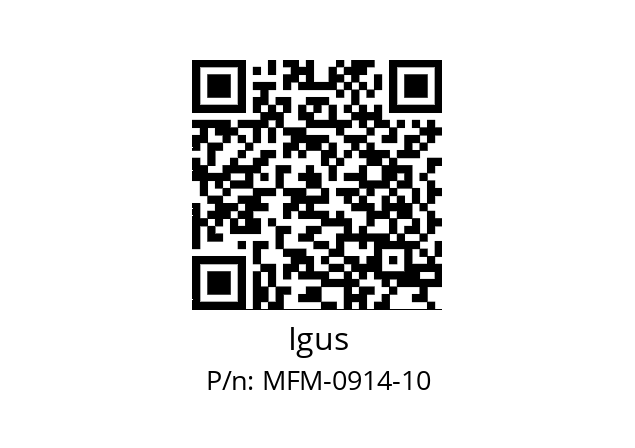   Igus MFM-0914-10