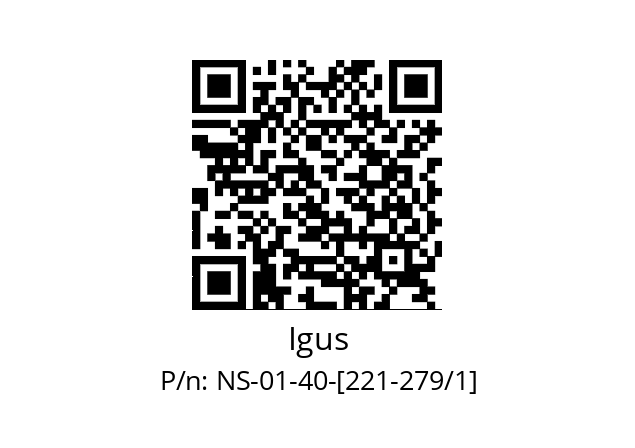   Igus NS-01-40-[221-279/1]