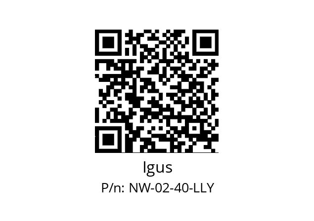   Igus NW-02-40-LLY