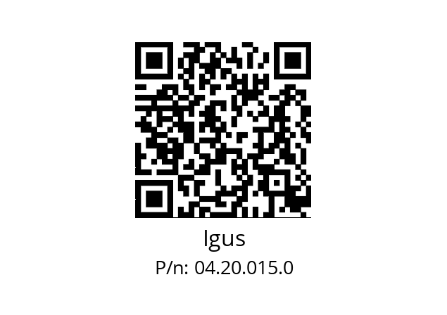   Igus 04.20.015.0