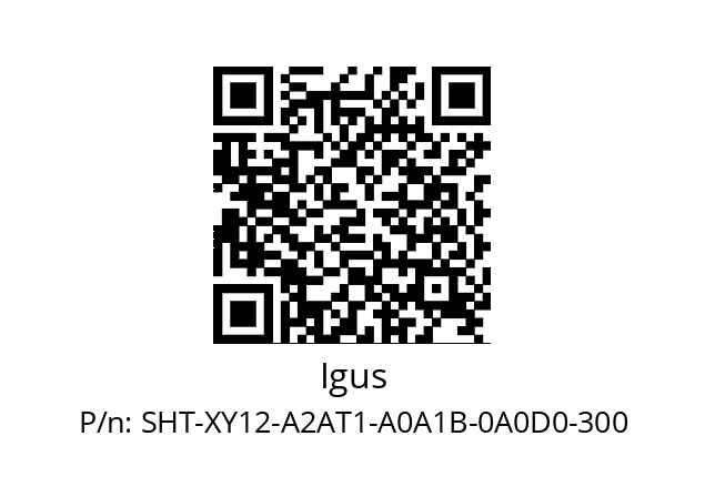   Igus SHT-XY12-A2AT1-A0A1B-0A0D0-300