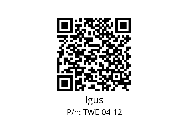   Igus TWE-04-12