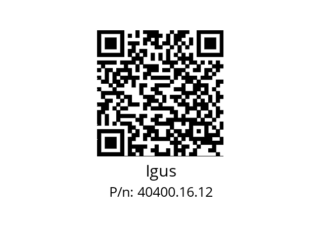   Igus 40400.16.12