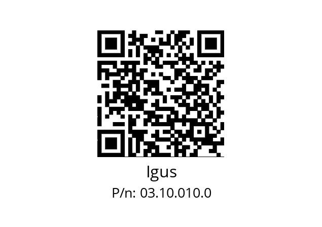   Igus 03.10.010.0