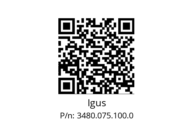   Igus 3480.075.100.0