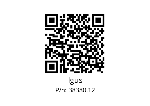   Igus 38380.12