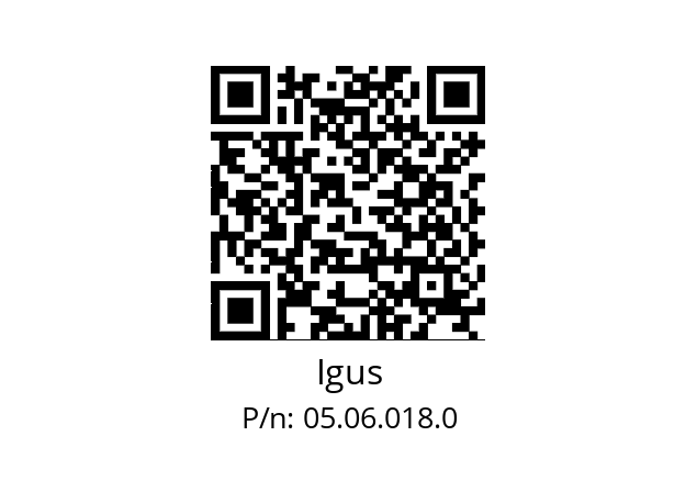   Igus 05.06.018.0