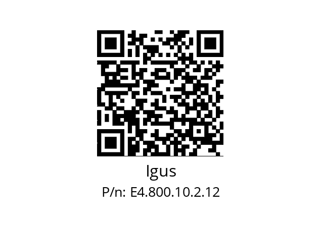   Igus E4.800.10.2.12