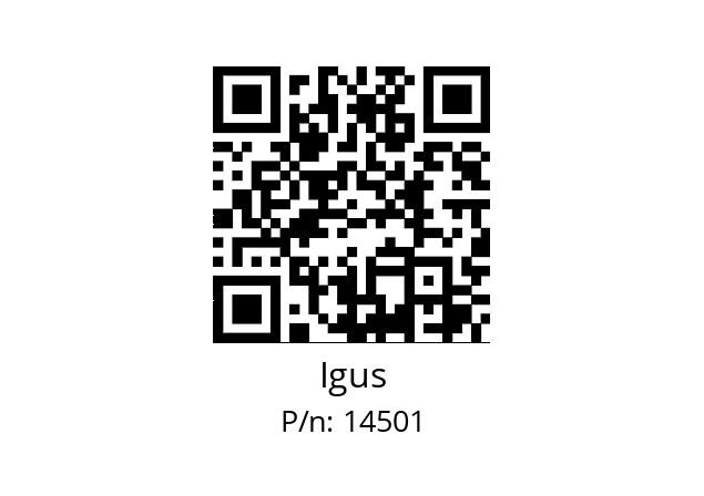   Igus 14501