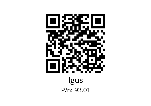   Igus 93.01