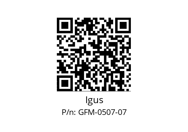   Igus GFM-0507-07