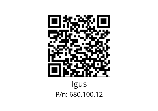   Igus 680.100.12