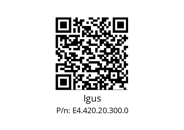   Igus Е4.420.20.300.0