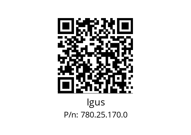   Igus 780.25.170.0