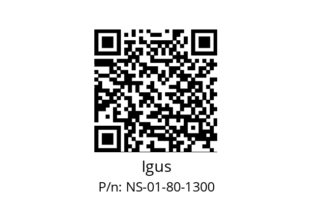   Igus NS-01-80-1300