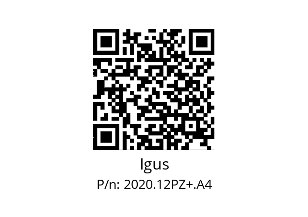   Igus 2020.12PZ+.A4