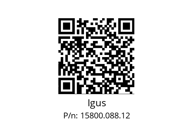   Igus 15800.088.12