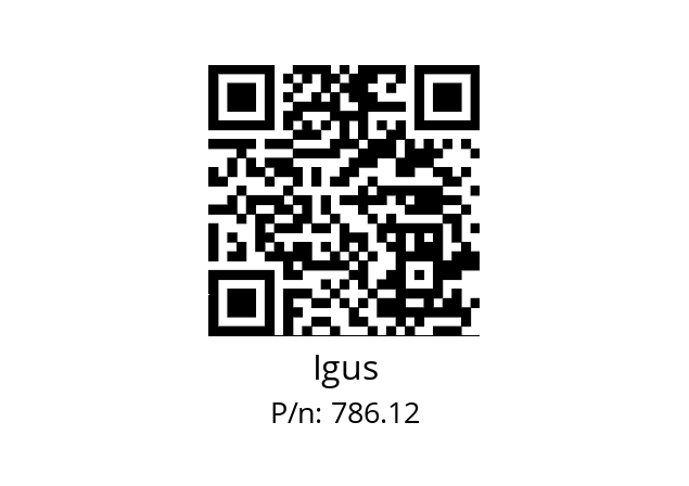   Igus 786.12