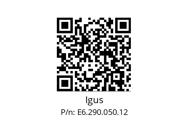   Igus E6.290.050.12