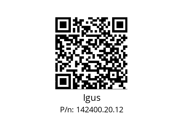   Igus 142400.20.12