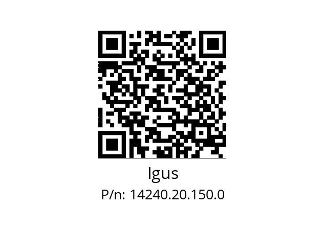   Igus 14240.20.150.0