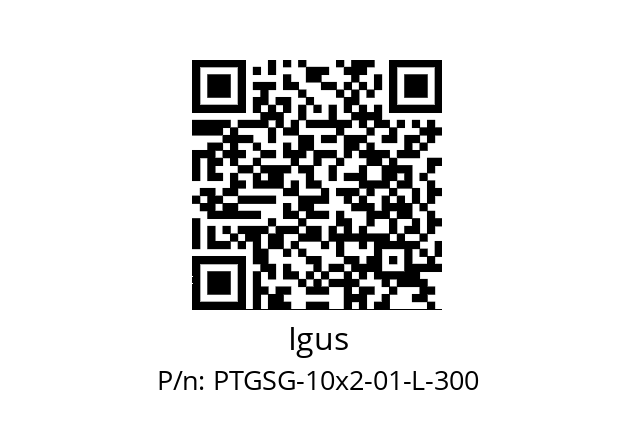   Igus PTGSG-10x2-01-L-300